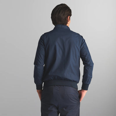 Men's Classic Iconic Racer Jacket Men's Iconic Jacket Members Only | Navy