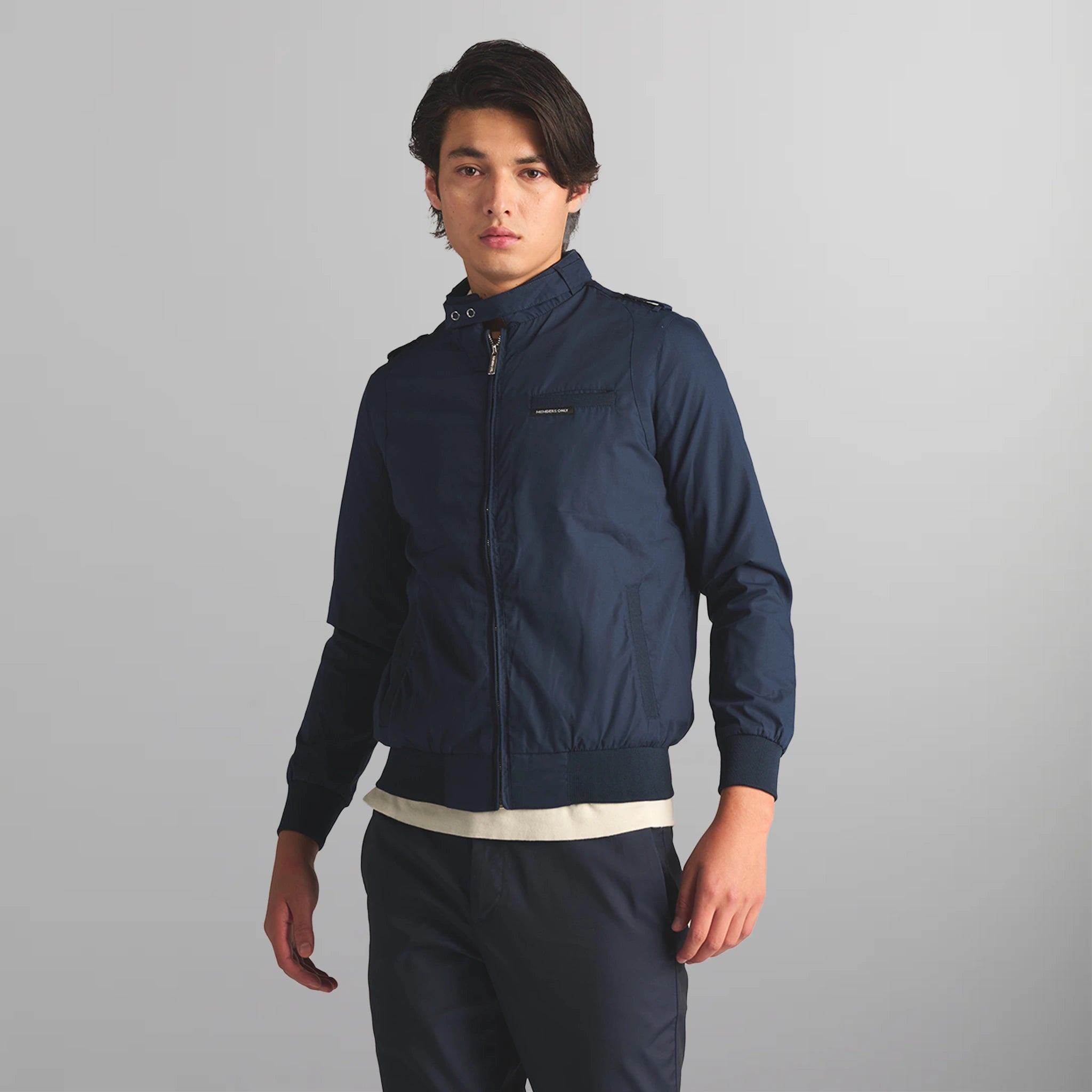 Men's Classic Iconic Racer Jacket Men's Iconic Jacket Members Only 