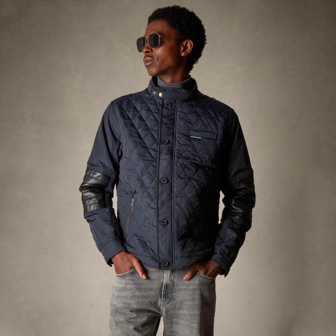 Quilted jacket men on sale