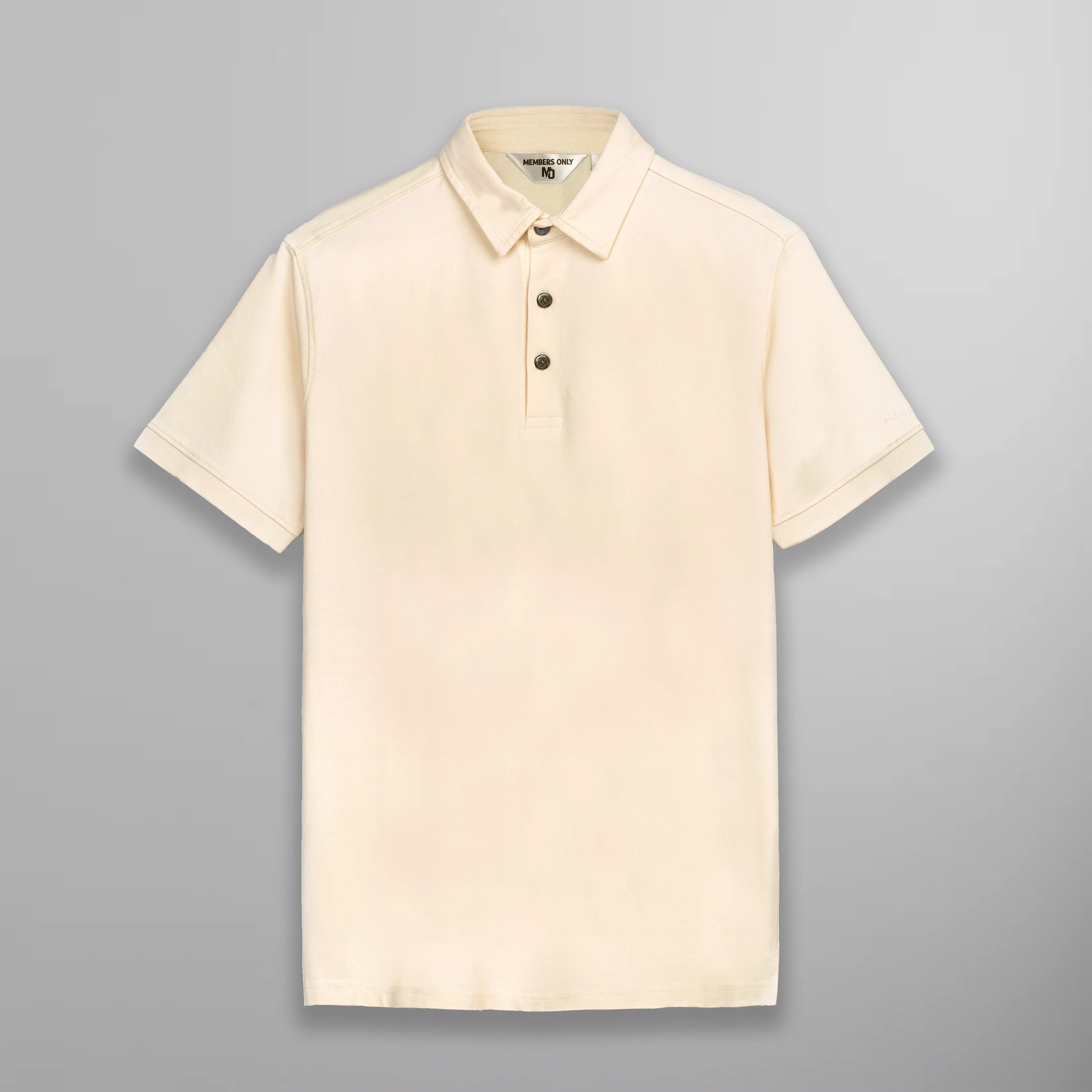 Men's Polo T-Shirt Members Only Off-White Small 