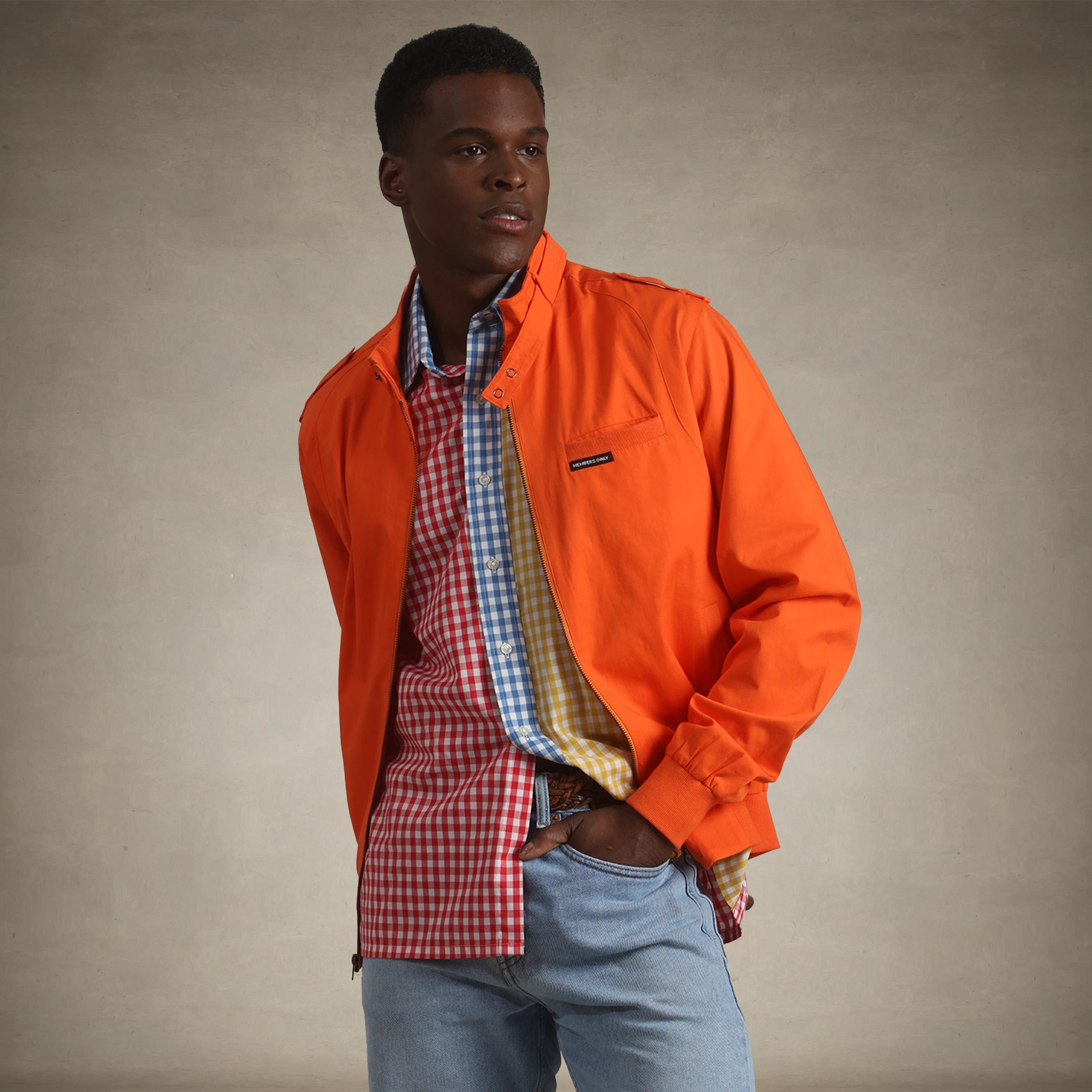 Men's Classic Iconic Racer Jacket Men's Iconic Jacket Members Only® 