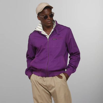 Men's Classic Iconic Racer Jacket Men's Iconic Jacket Members Only | Purple