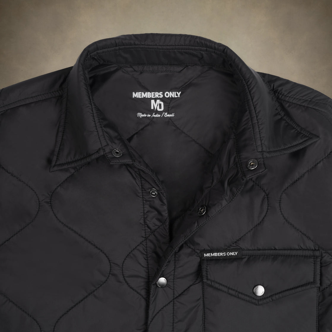 Men's Quilted Shirt Jacket – Stylish, Warm & Comfortable