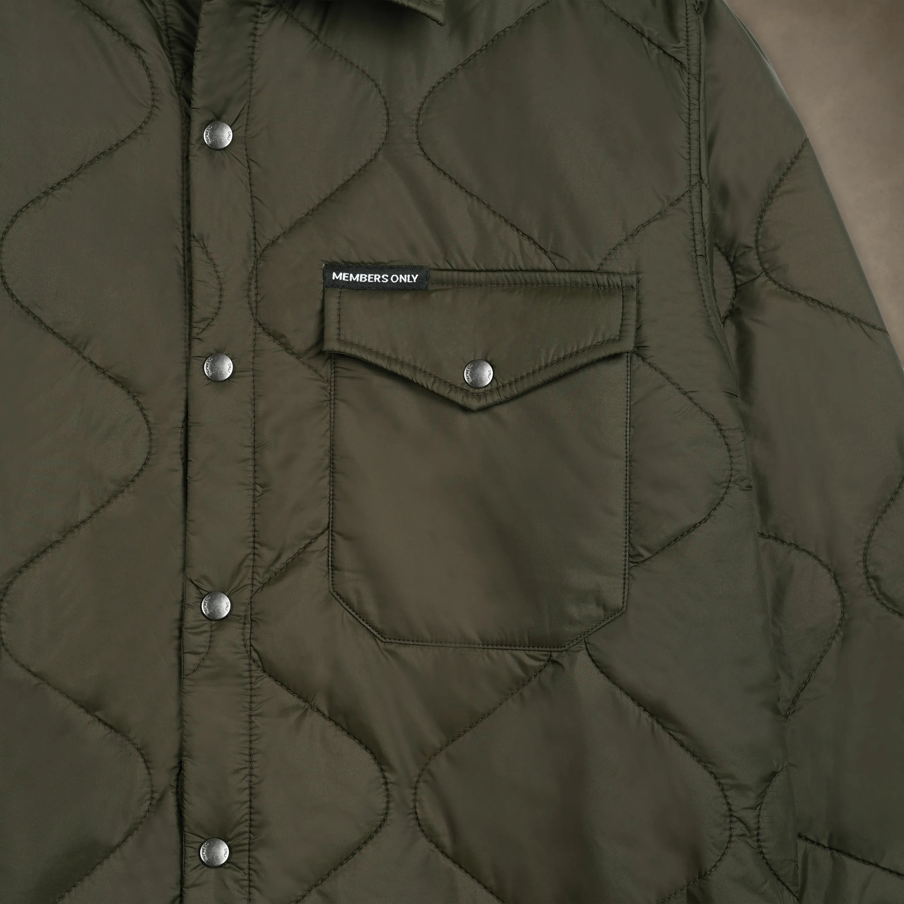 Women's Oversized Quilted Shirt Jacket