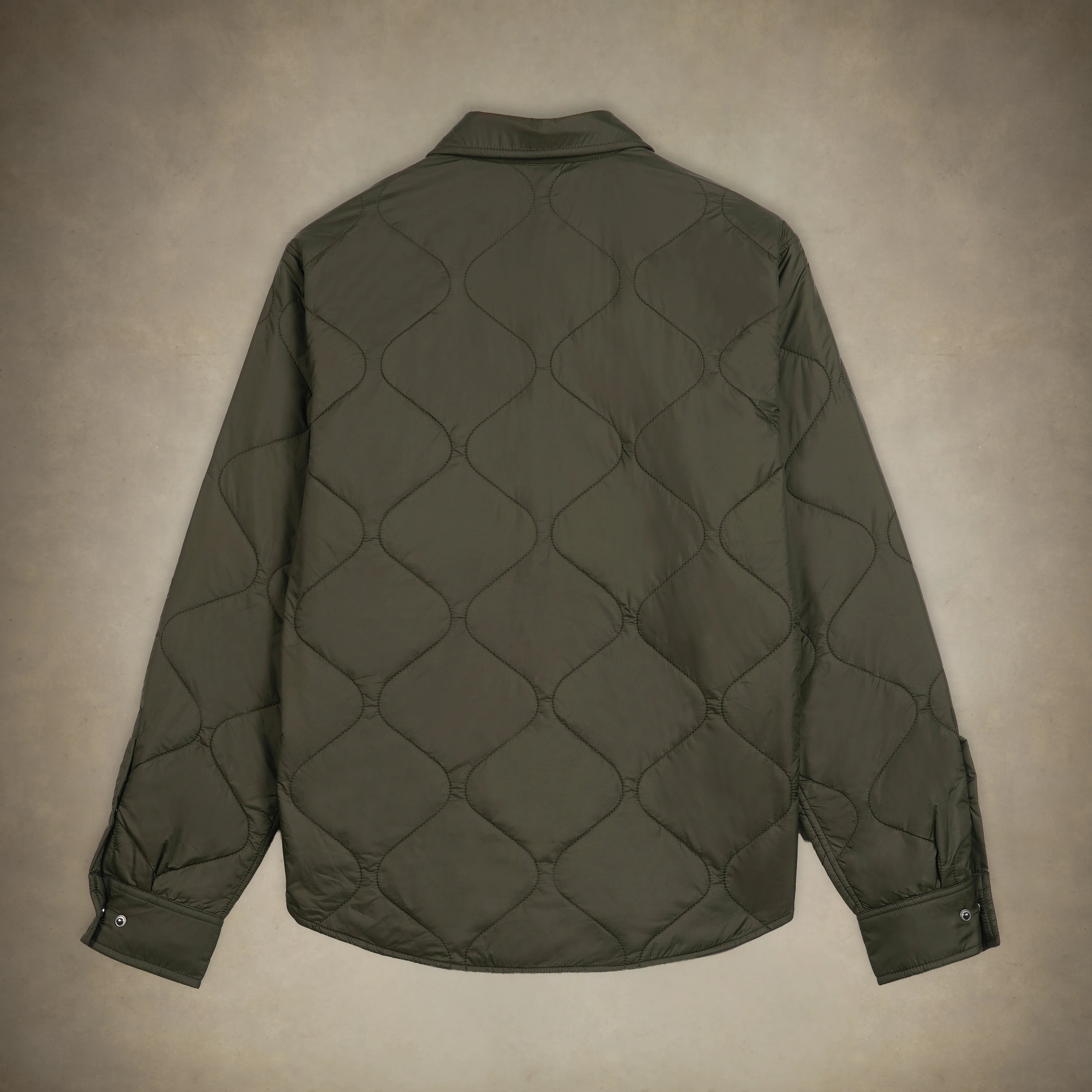 members only men's winter fashion quilted shirt jacket