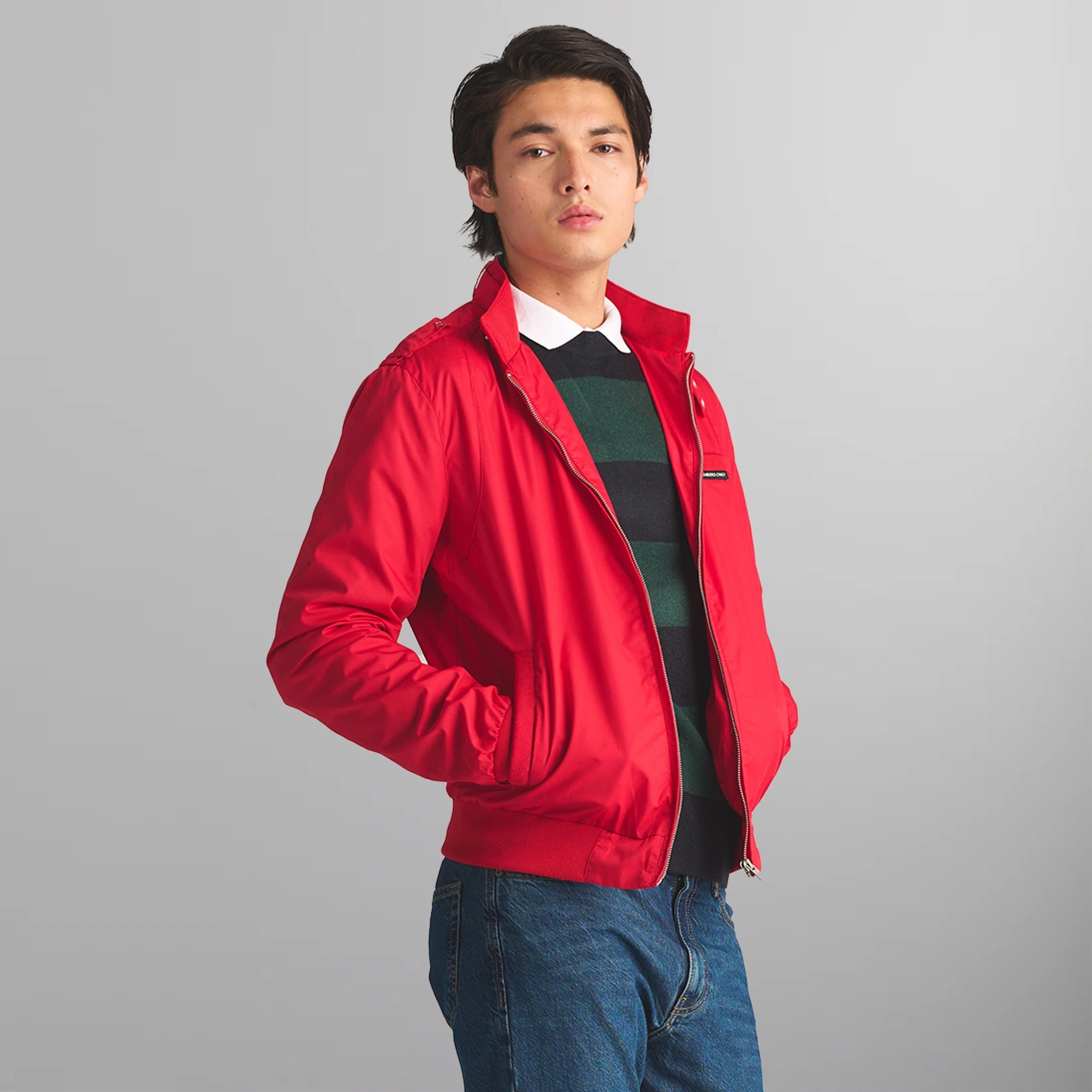 Men's Classic Iconic Racer Jacket Men's Iconic Jacket Members Only 