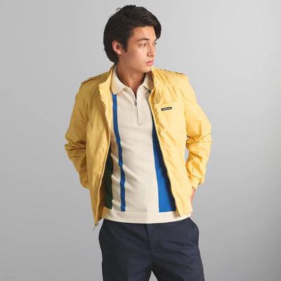 Men's Classic Iconic Racer Jacket Men's Iconic Jacket Members Only | Soft Yellow