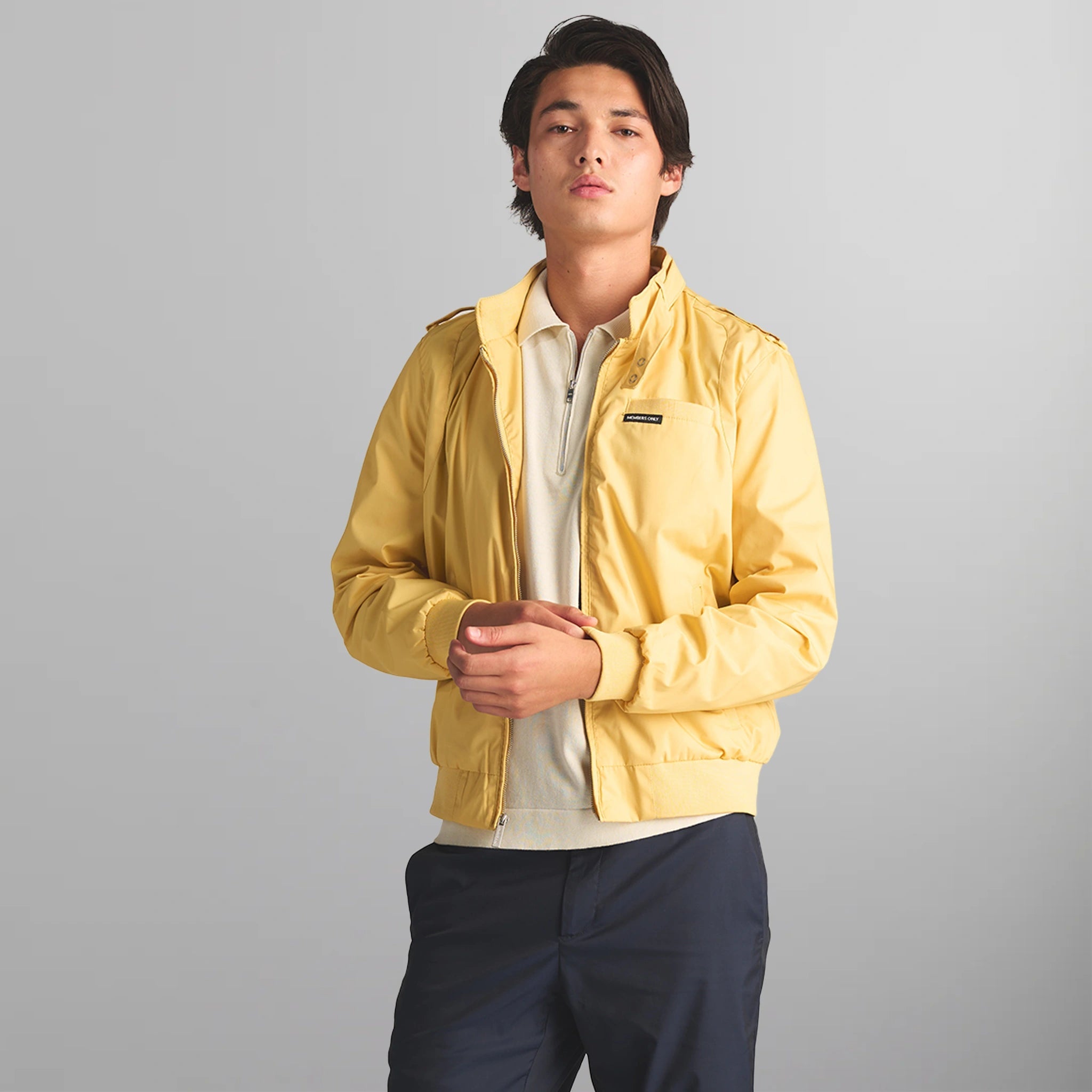 Men's Classic Iconic Racer Jacket Men's Iconic Jacket Members Only 