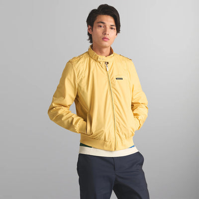 Men's Classic Iconic Racer Jacket Men's Iconic Jacket Members Only | Soft Yellow