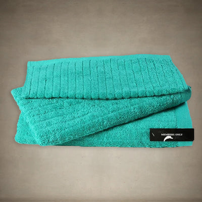 Wide Wale Towels Towels Members Only Washcloth Teal 