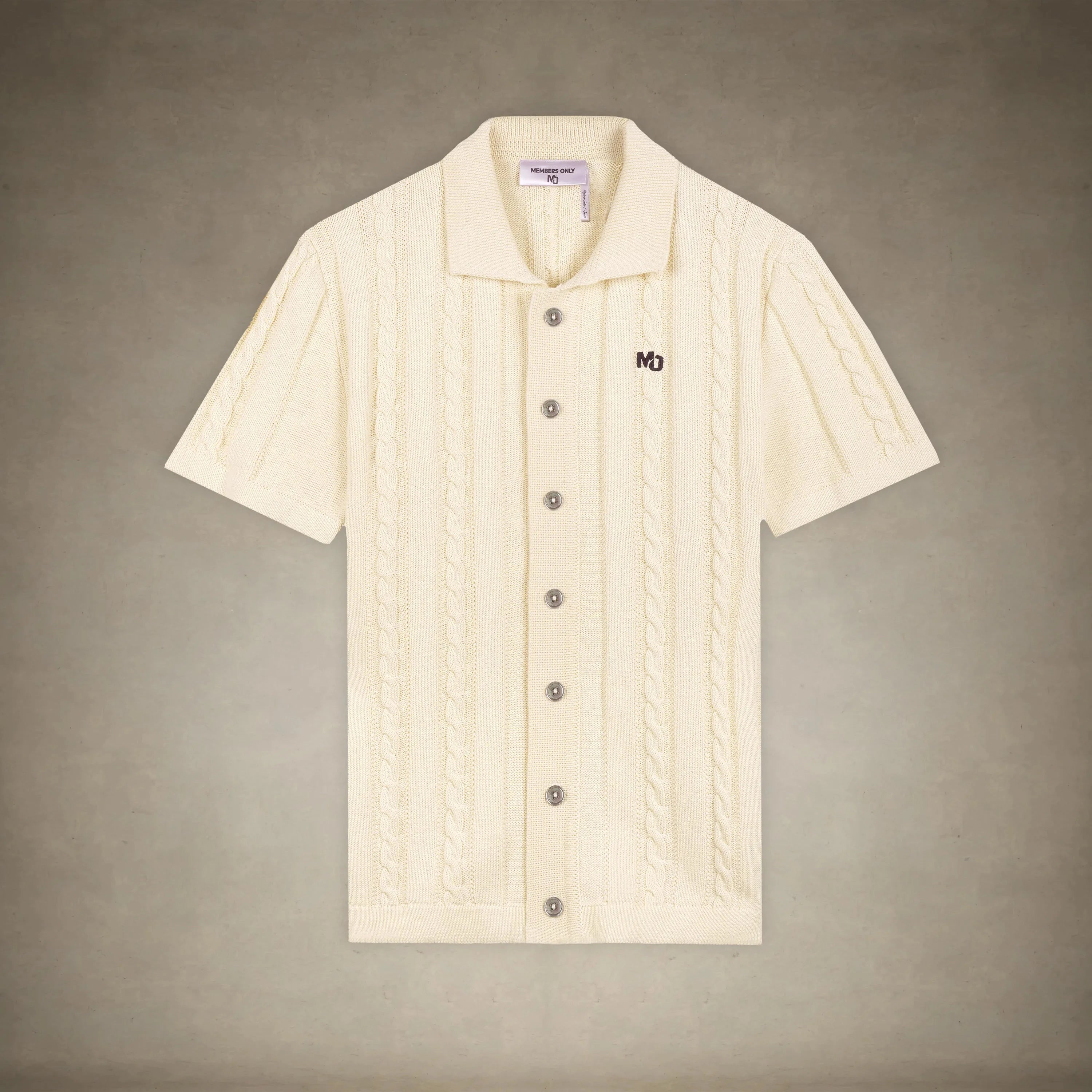 Men's JC Polo Cable Sweater Men's Iconic Jacket Members Only® 