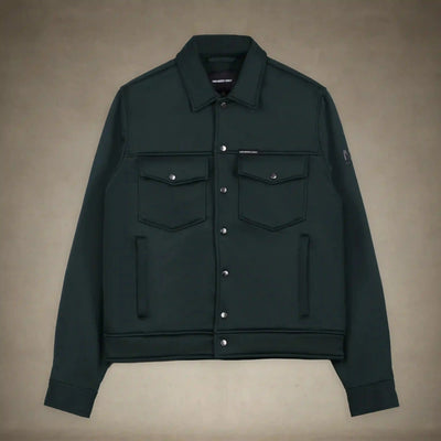 Men's Soft Shell Shirt Jacket Men's Iconic Jacket Members Only® Navy Small 