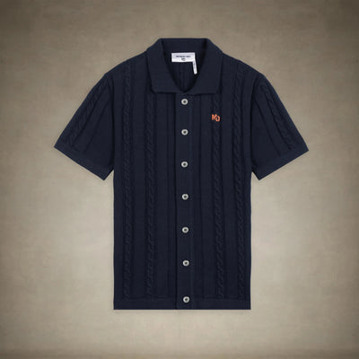 Men's JC Polo Cable Sweater Men's Iconic Jacket Members Only® 