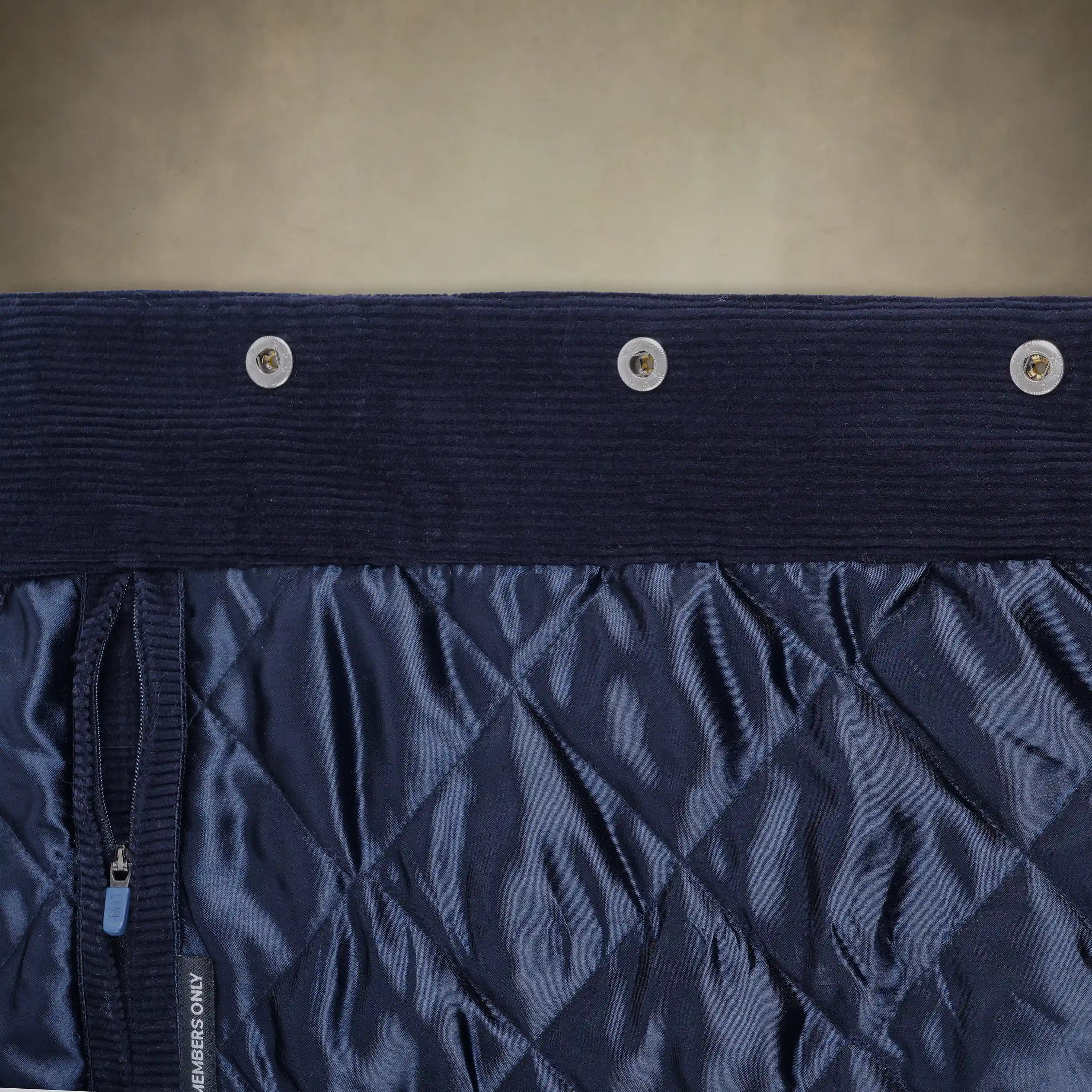 members only men's corduroy varsity jackets navy