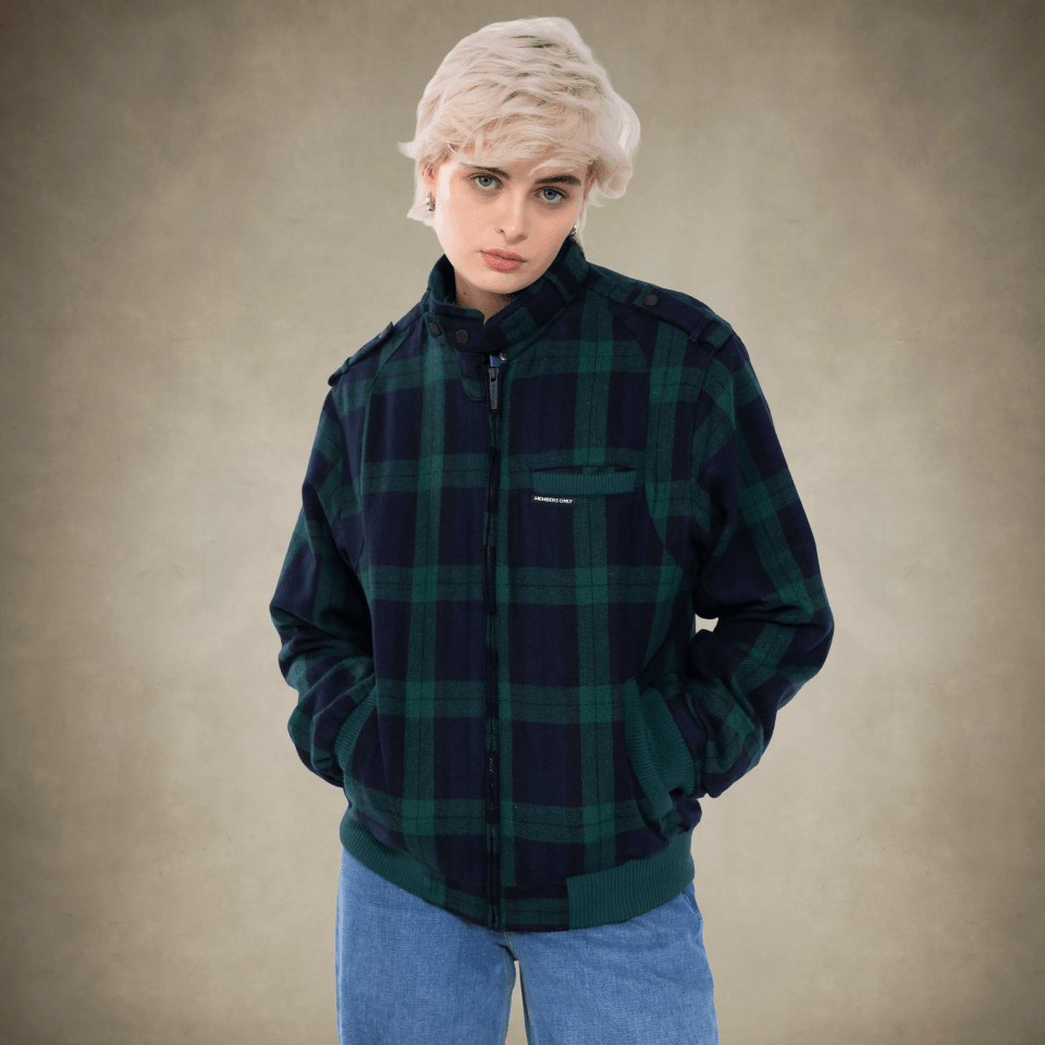 Women's Oversized Wool Iconic Racer Jacket