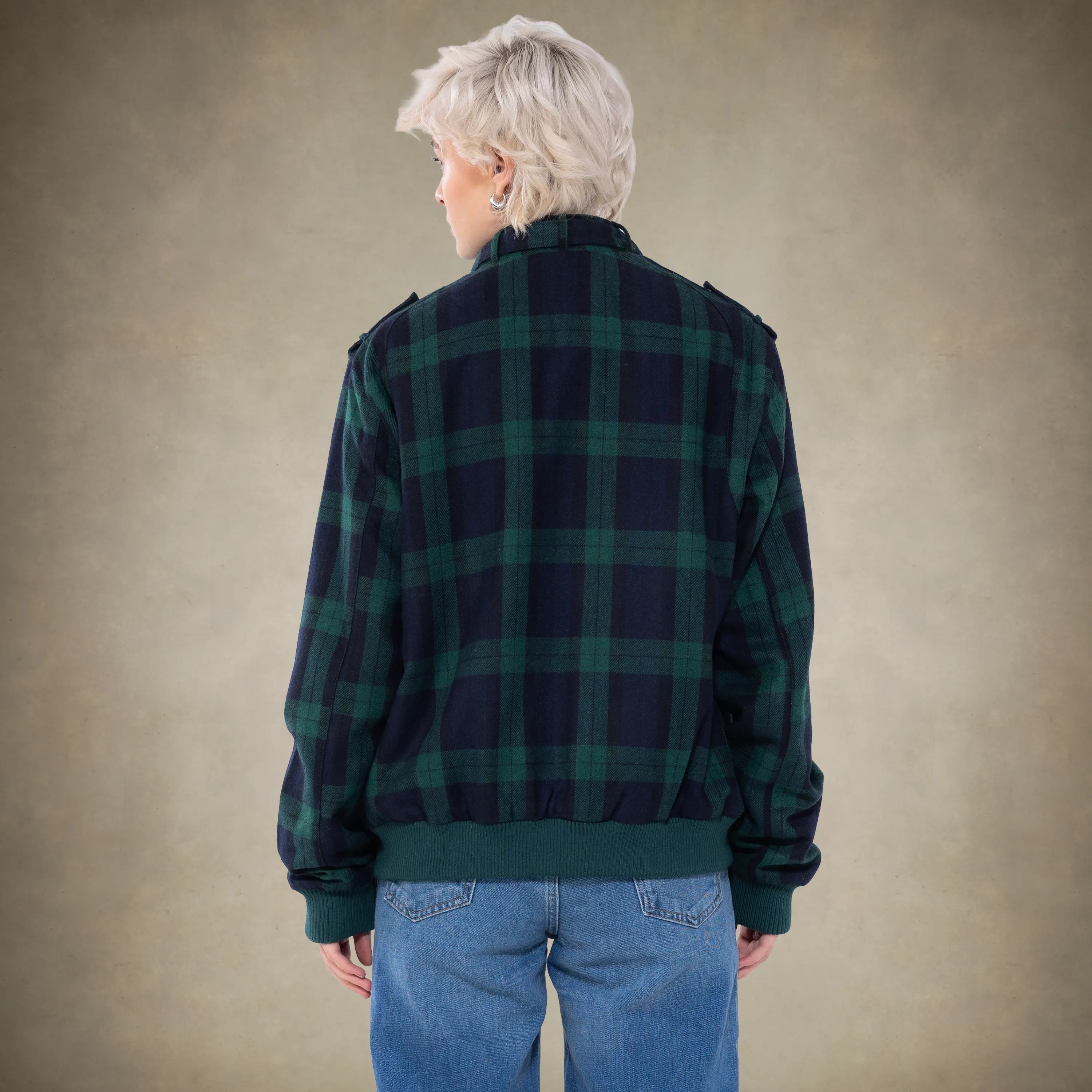 Women's Oversized Wool Iconic Racer Jacket