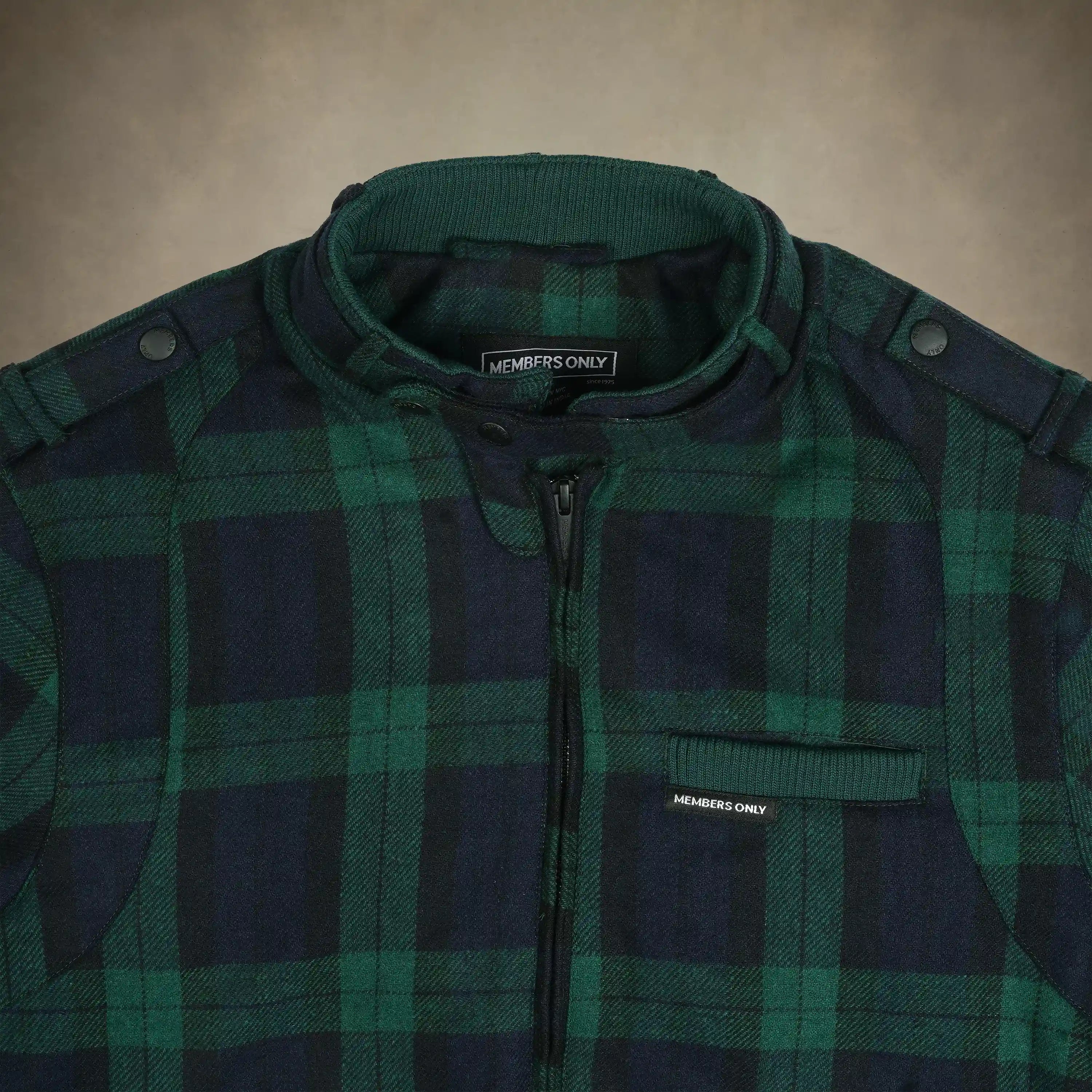 Women's Oversized Wool Iconic Racer Jacket