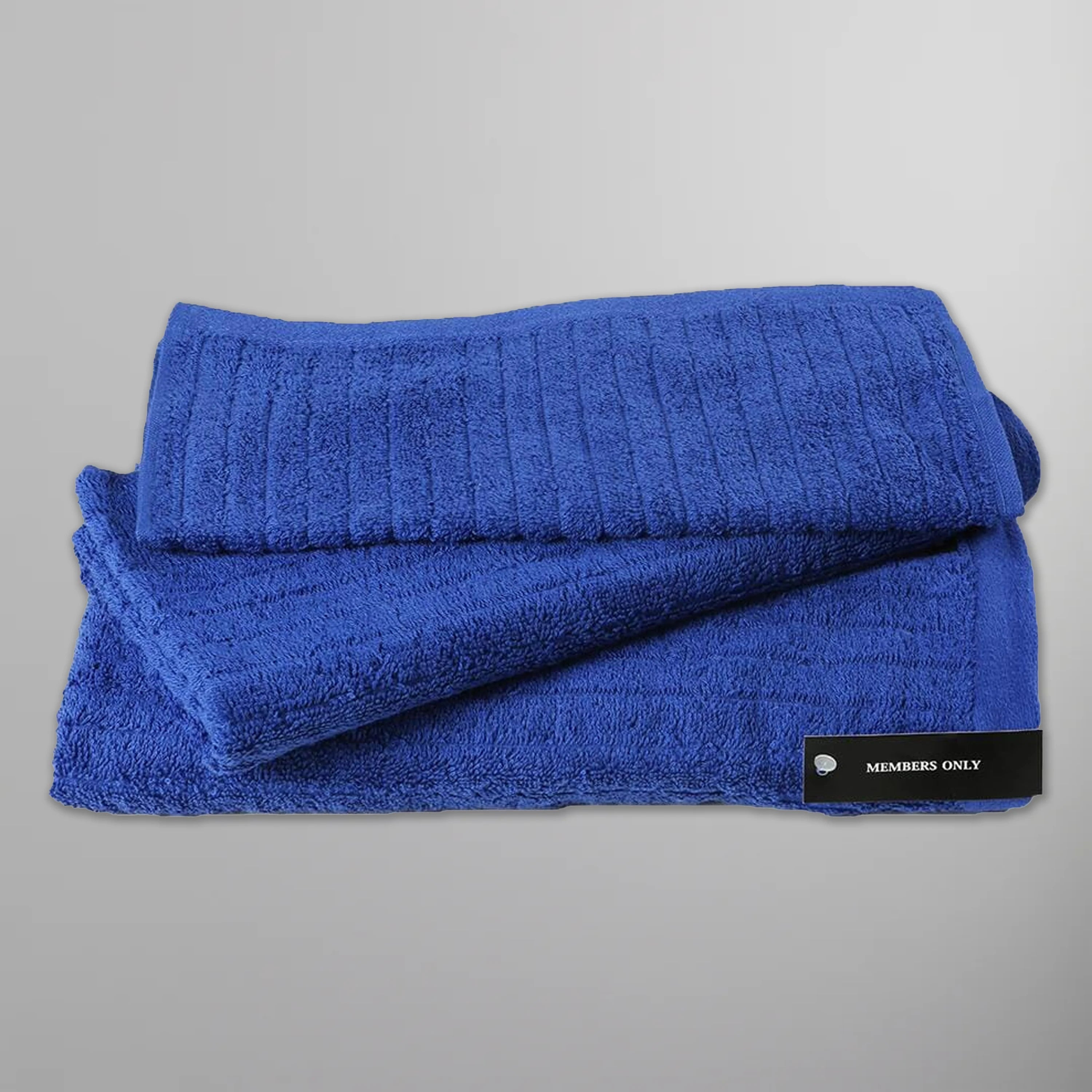 Wide Wale Towels Towels Members Only Washcloth Blue 