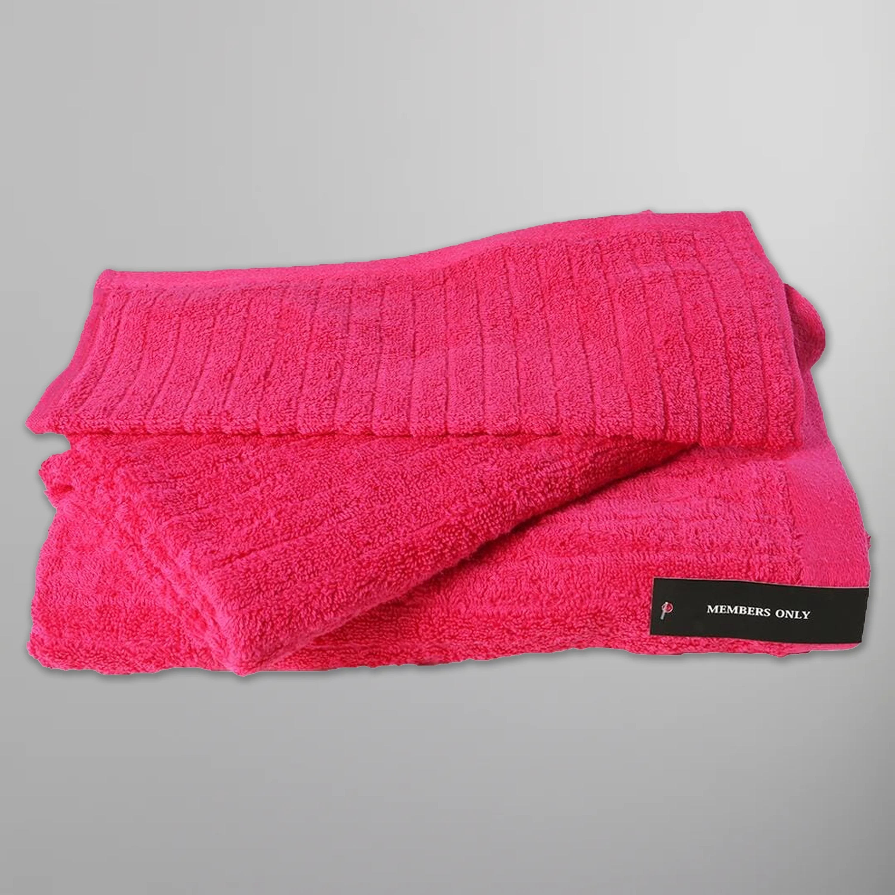 Wide Wale Towels Towels Members Only Washcloth Fuchsia 