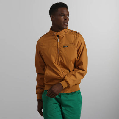 Men's Classic Iconic Racer Jacket Men's Iconic Jacket Members Only | Wheat