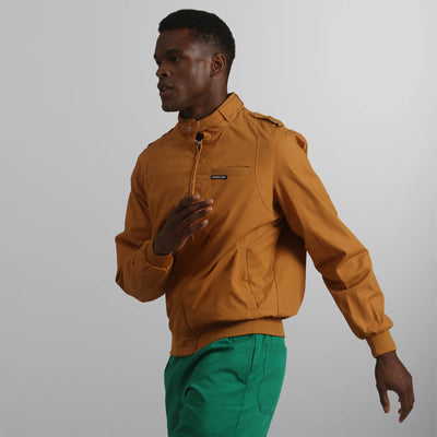 Men's Classic Iconic Racer Jacket Men's Iconic Jacket Members Only | Wheat