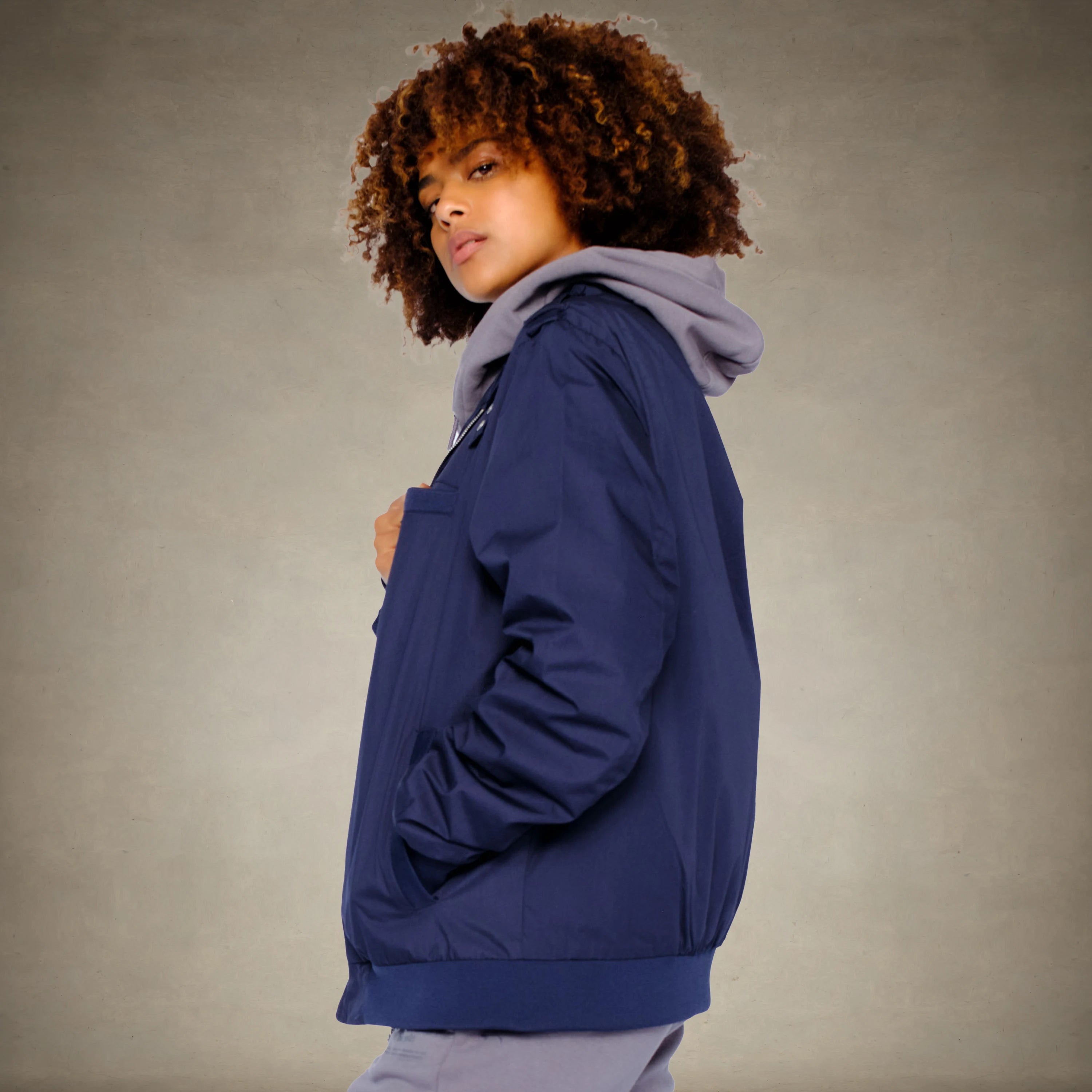 Women's Classic Iconic Racer Oversized Jacket Women's Iconic Jacket Members Only® 