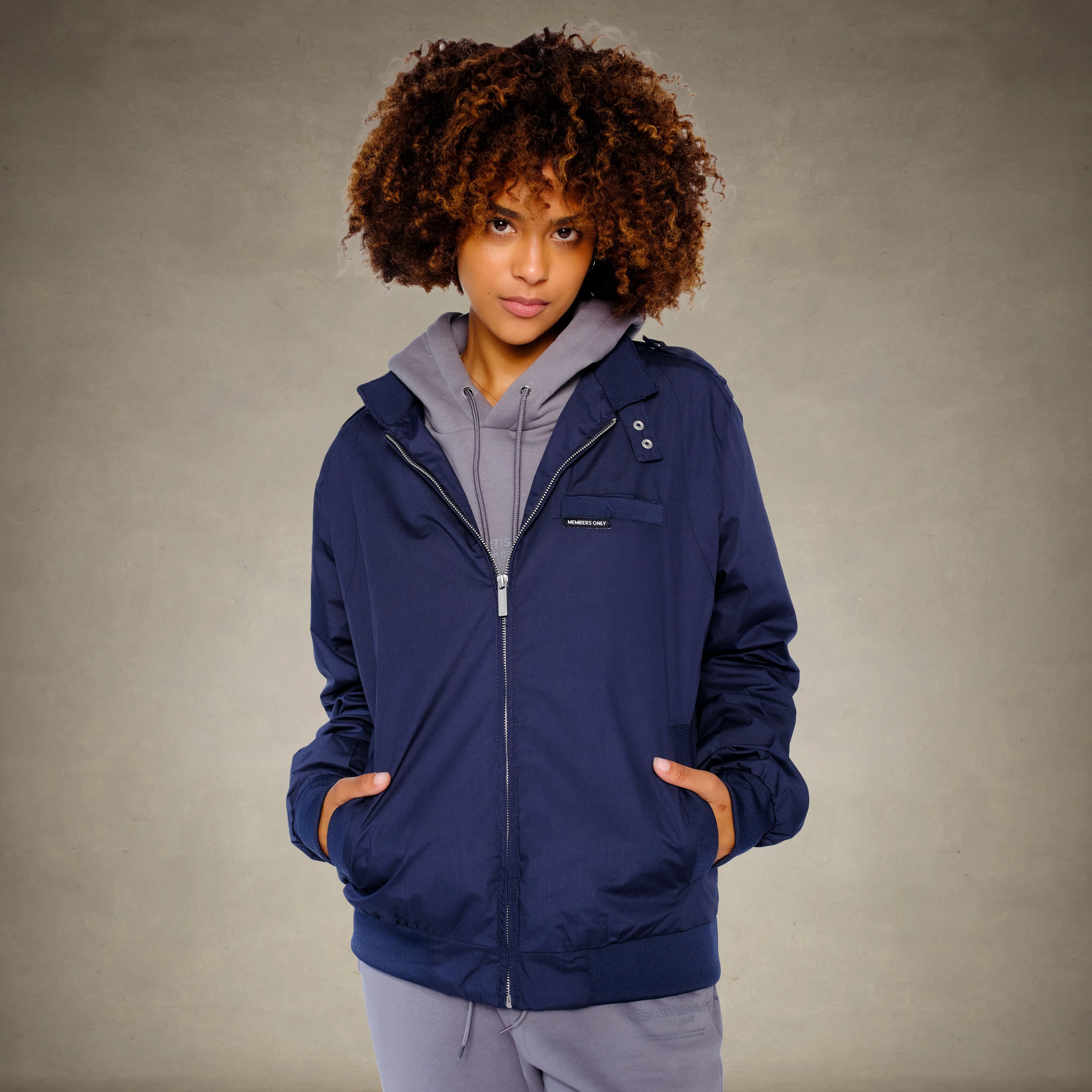 Women's Classic Iconic Racer Oversized Jacket Women's Iconic Jacket Members Only® 