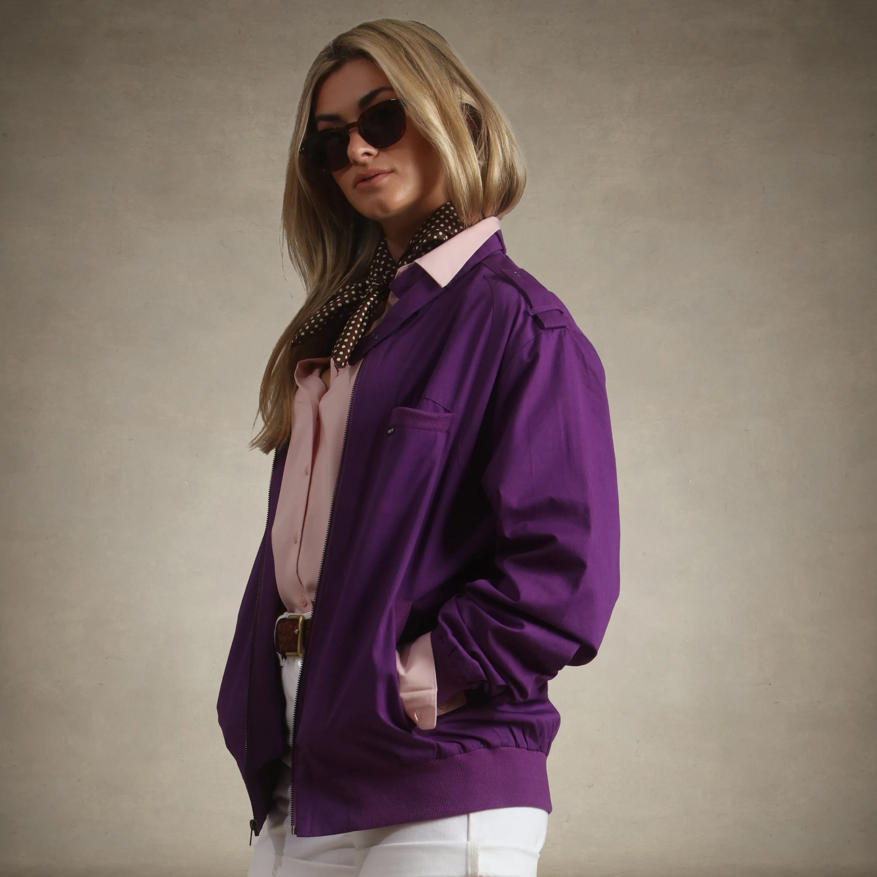 Women's Classic Iconic Racer Oversized Jacket Women's Iconic Jacket Members Only® 