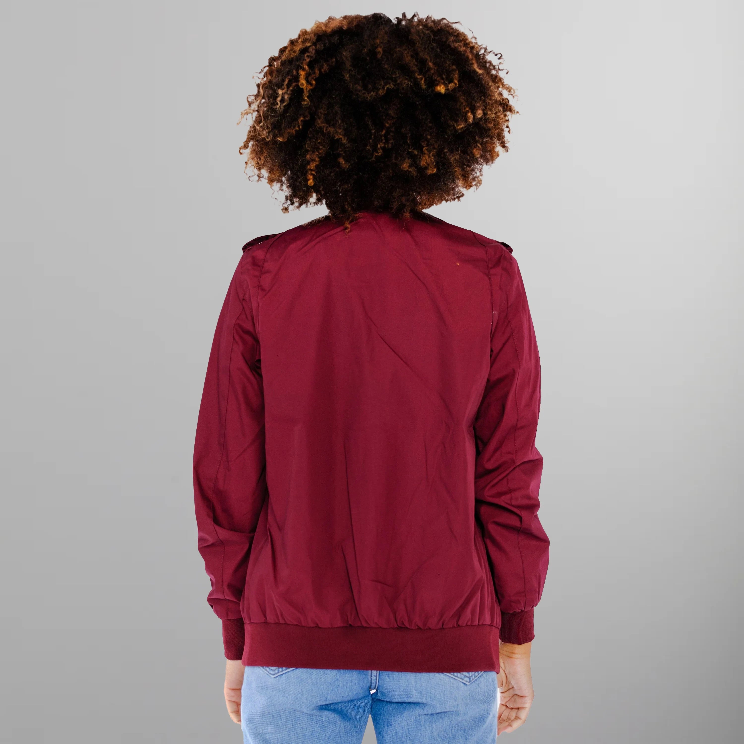 Women's Classic Iconic Racer Oversized Jacket Women's Iconic Jacket Members Only 