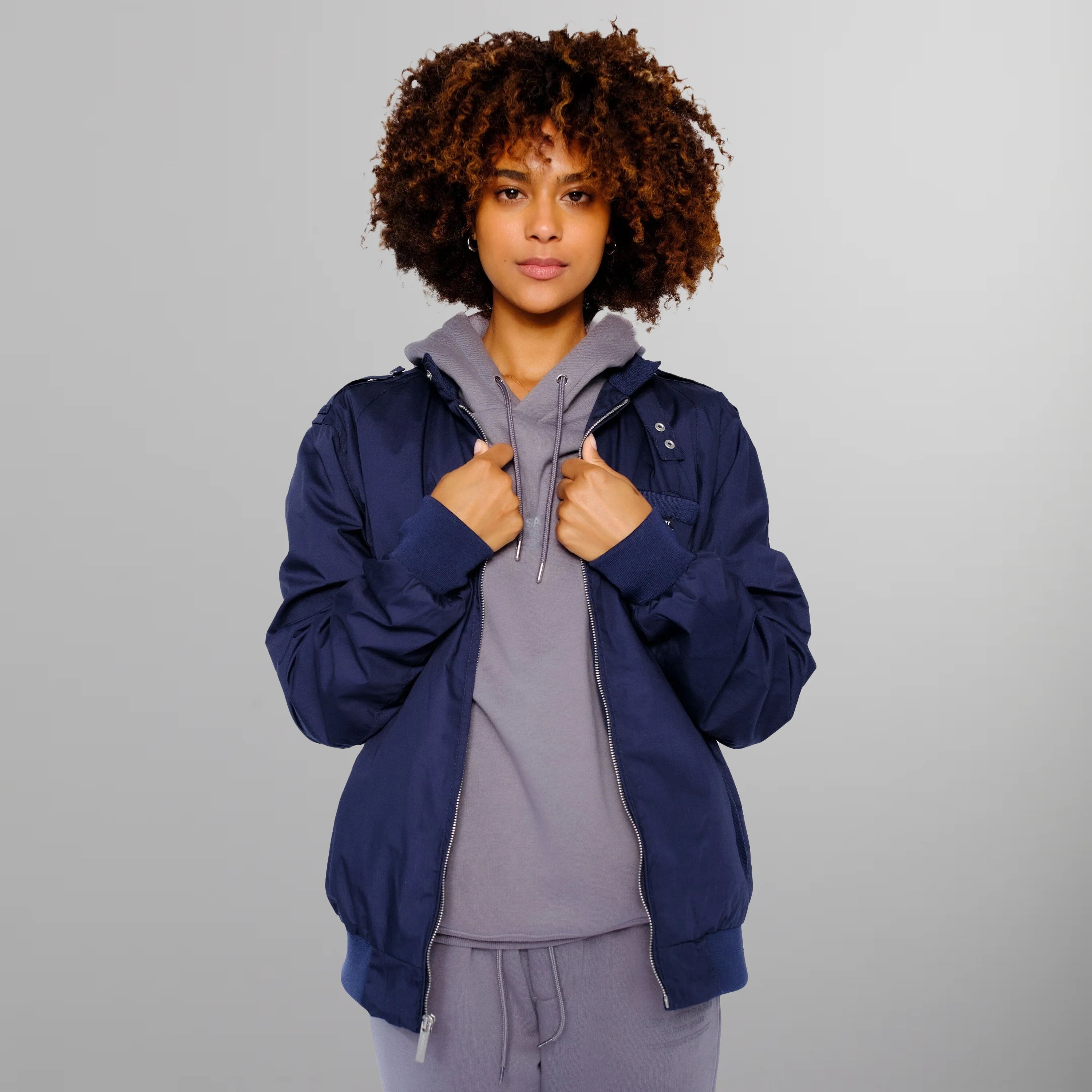 Women's Classic Iconic Racer Oversized Jacket Women's Iconic Jacket Members Only 