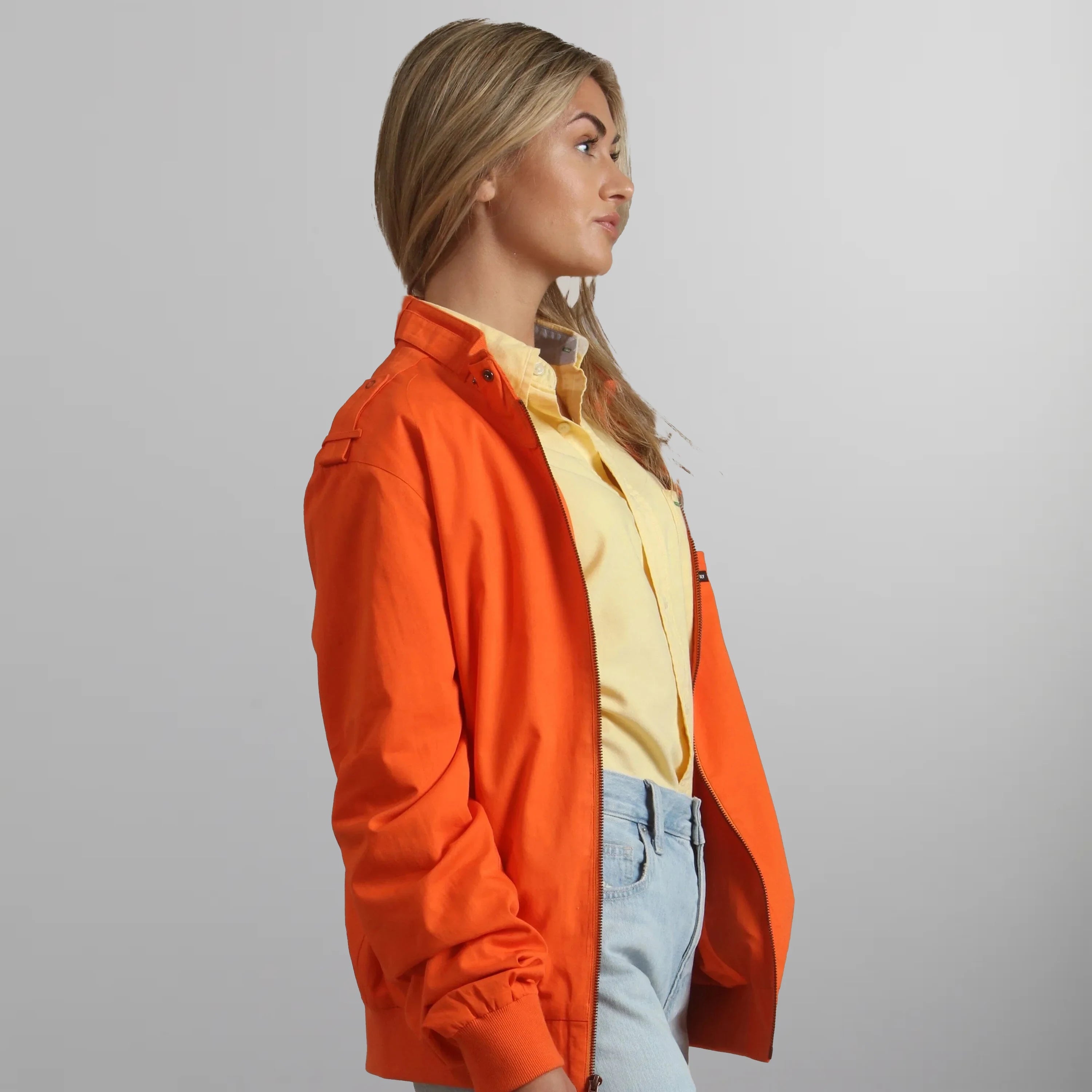 Women's Classic Iconic Racer Oversized Jacket Women's Iconic Jacket Members Only 