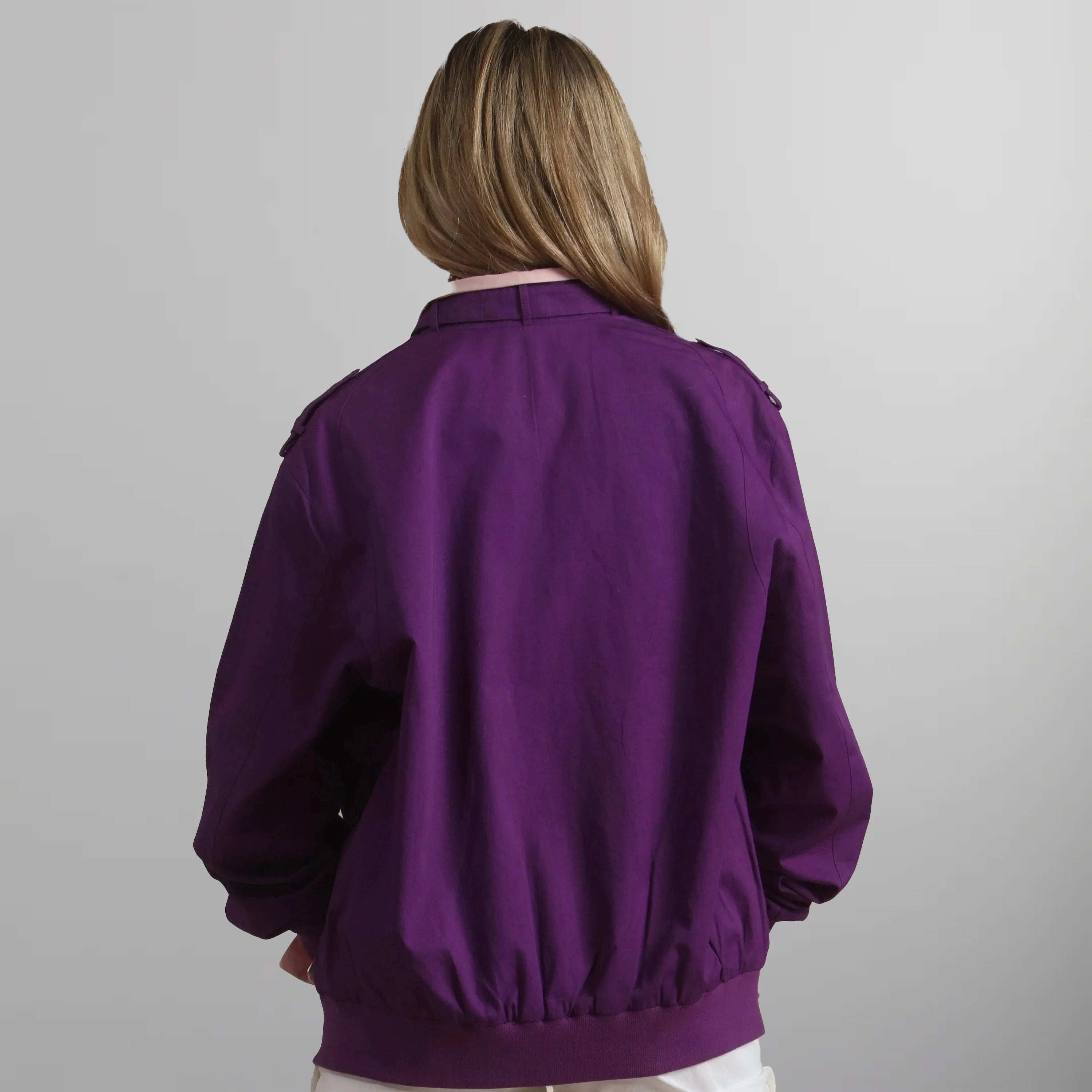 Women's Classic Iconic Racer Oversized Jacket Women's Iconic Jacket Members Only 