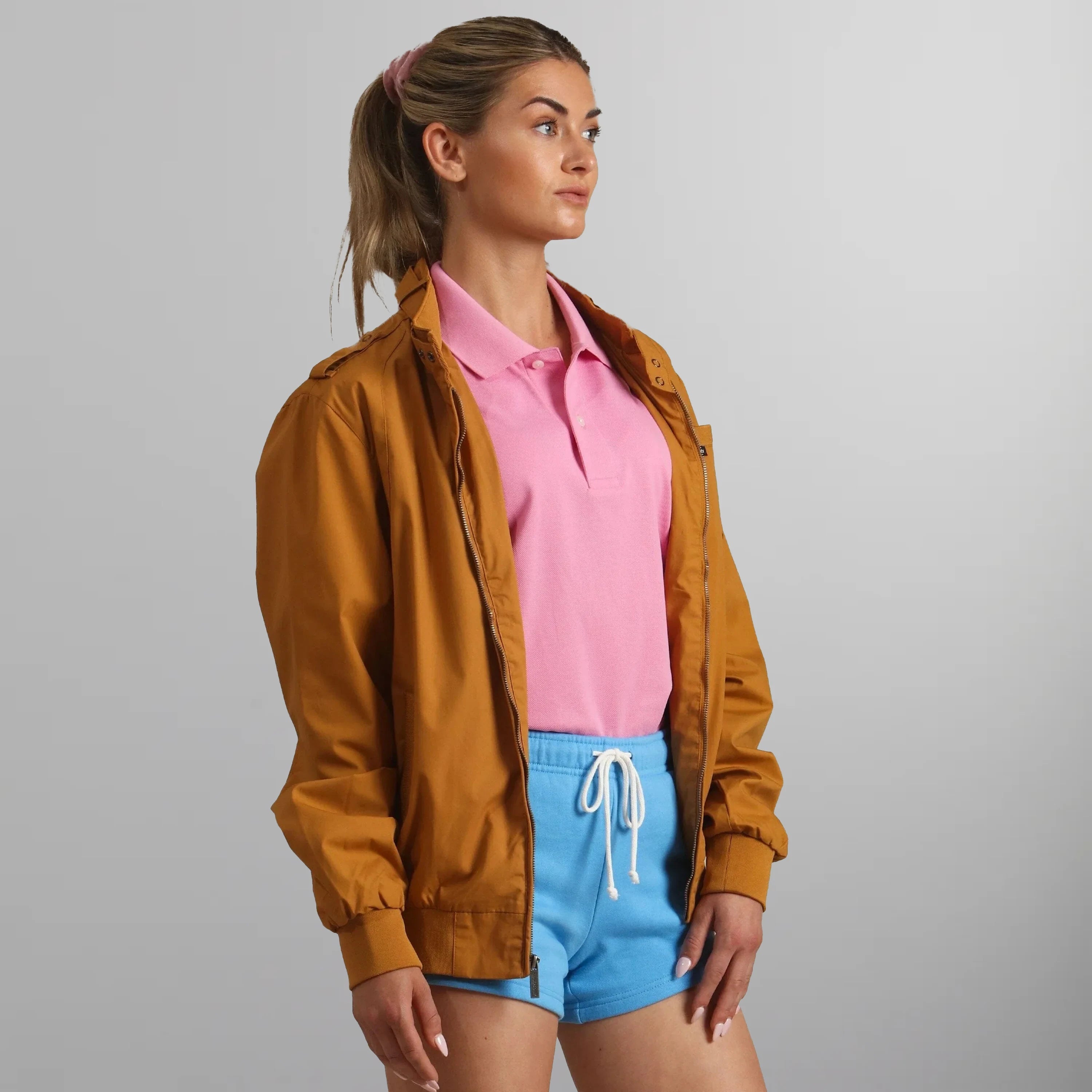 Women's Classic Iconic Racer Oversized Jacket Women's Iconic Jacket Members Only 