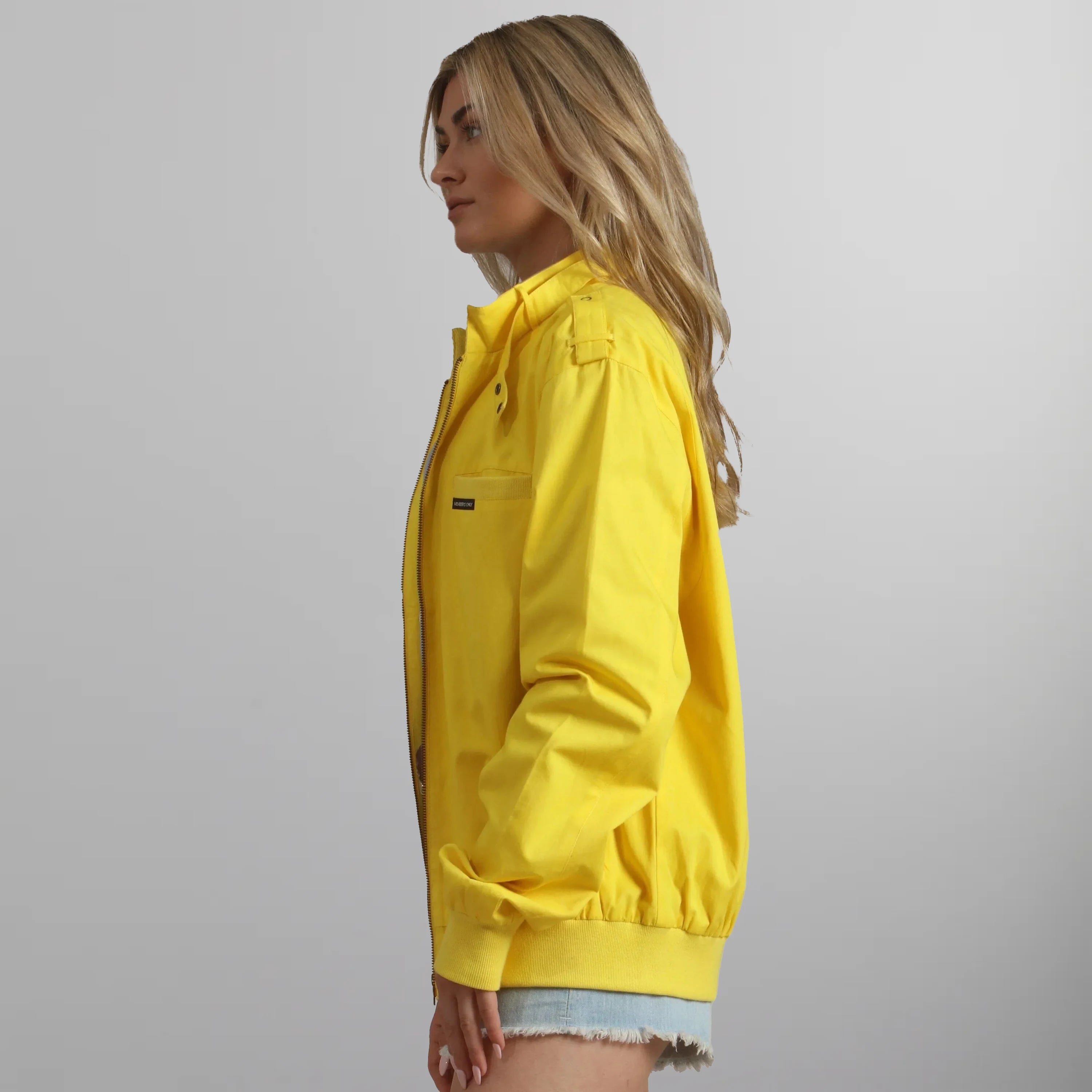 Women's Classic Iconic Racer Oversized Jacket Women's Iconic Jacket Members Only 