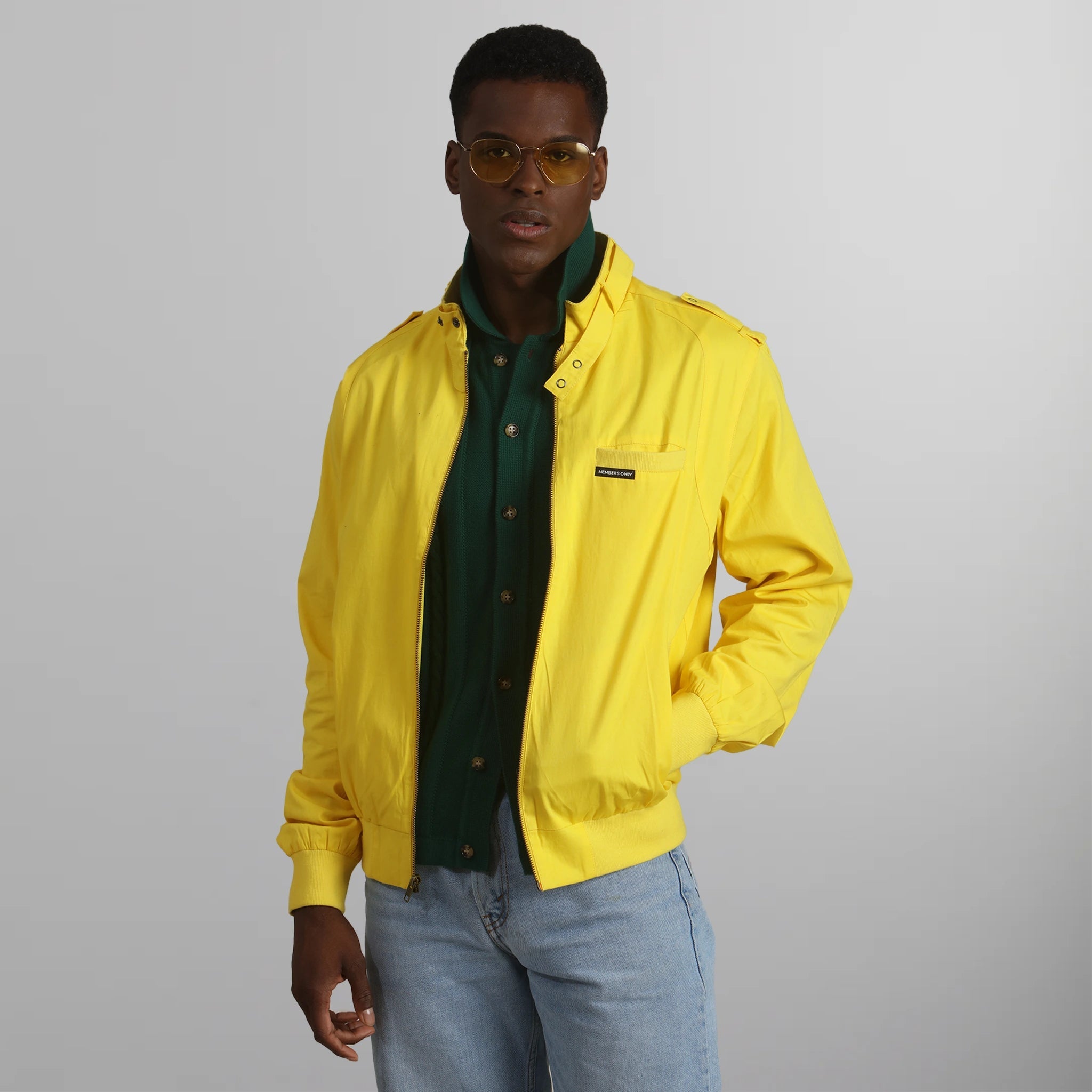 Men's Classic Iconic Racer Jacket Men's Iconic Jacket Members Only 