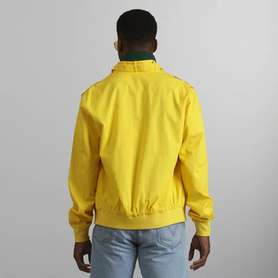 Men's Classic Iconic Racer Jacket Men's Iconic Jacket Members Only | Yellow