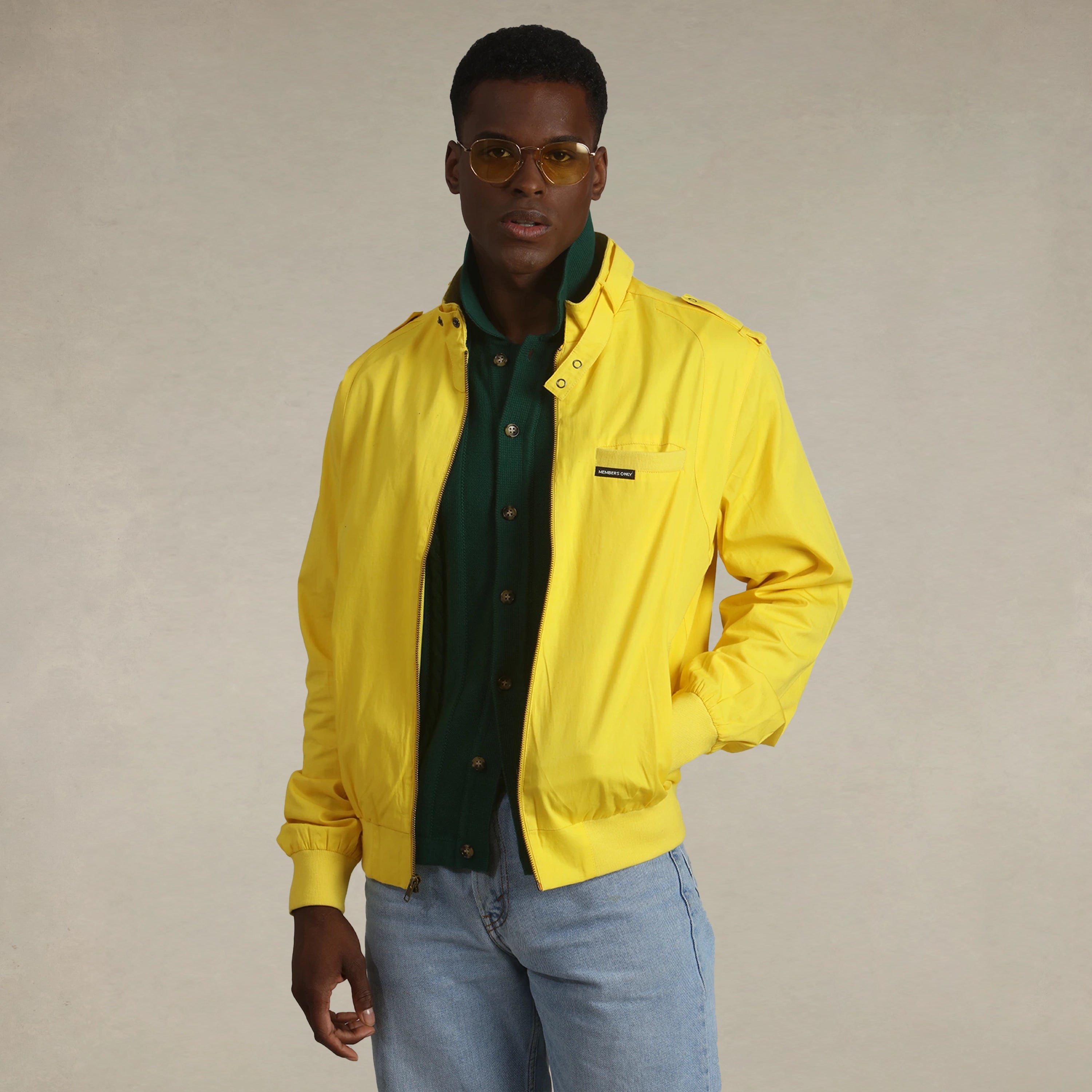 Men's Classic Iconic Racer Jacket Men's Iconic Jacket Members Only 