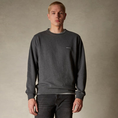 Men's Preston Crew Neck Sweatshirt Men's hoodies & sweatshirts Members Only® Charcoal Small 