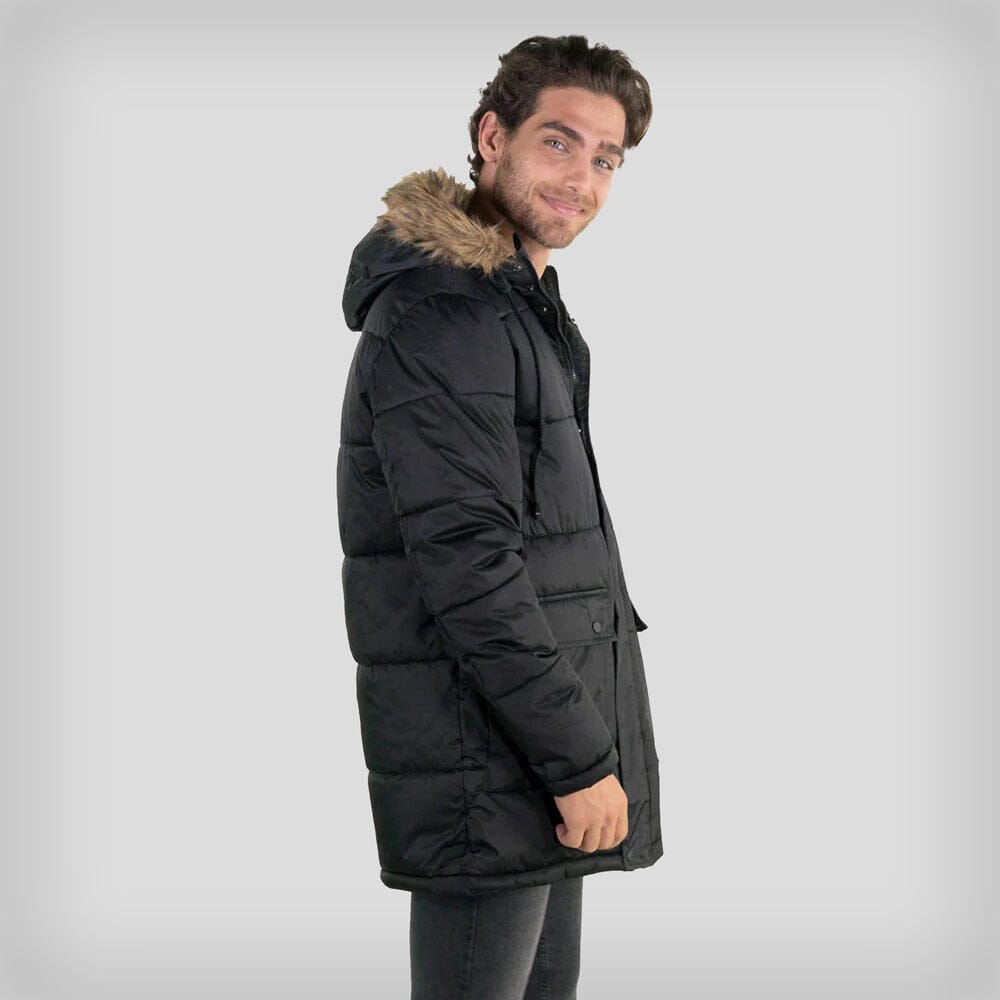 Men's Snorkel Puffer Jacket - FINAL SALE Men's Jackets Members Only BLACK Small 