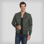 Men's Oval Quilt Bomber Jacket - FINAL SALE Men's Jackets Members Only Dark Green Small 