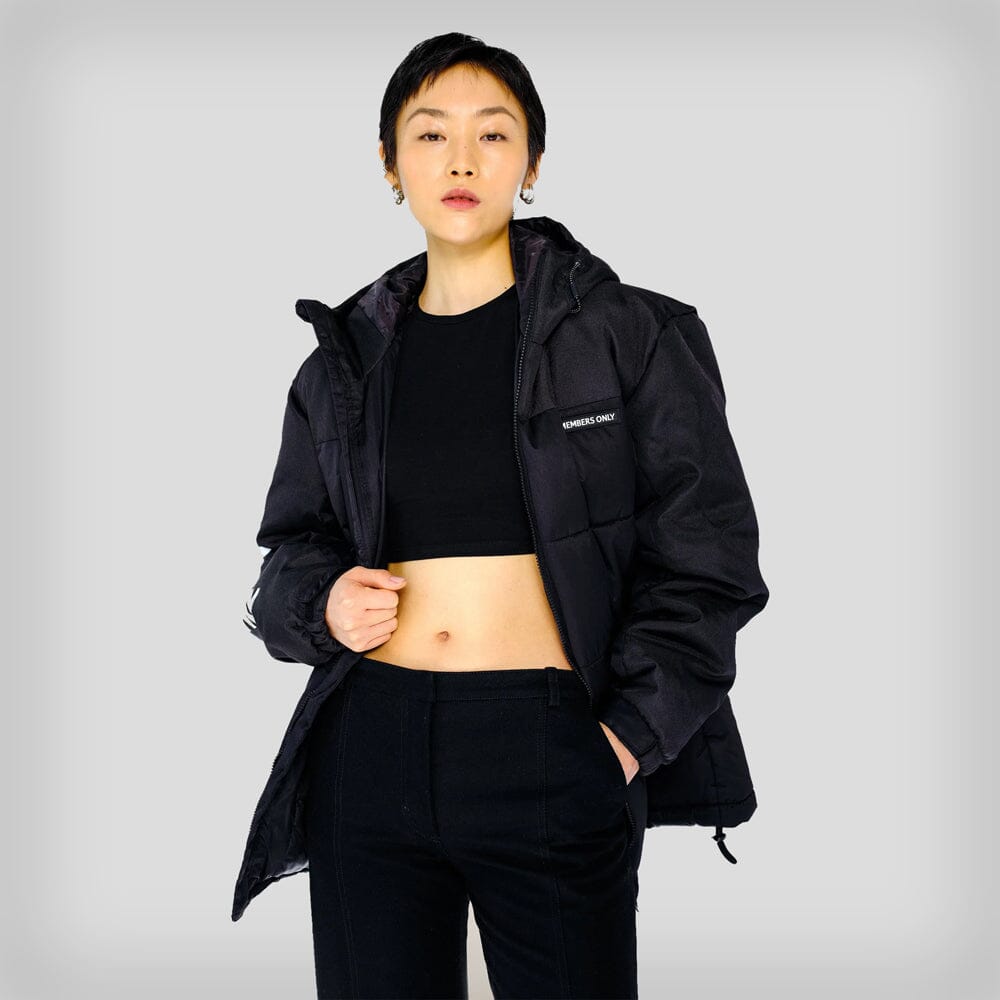 Women's Oversized Puffer Jacket - FINAL SALE Womens Jacket Members Only Black Small 