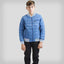 Boy's Down Blend Quilted Bomber Jacket - FINAL SALE Kid's Jackets Members Only Deep Sea 4 