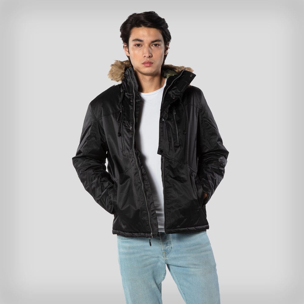 Men's Snorkel Jacket - FINAL SALE Men's Jackets Members Only Black Small 