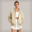 Women's Soft Suede Iconic Oversized Jacket Women's Iconic Jacket Members Only Chamois Small 