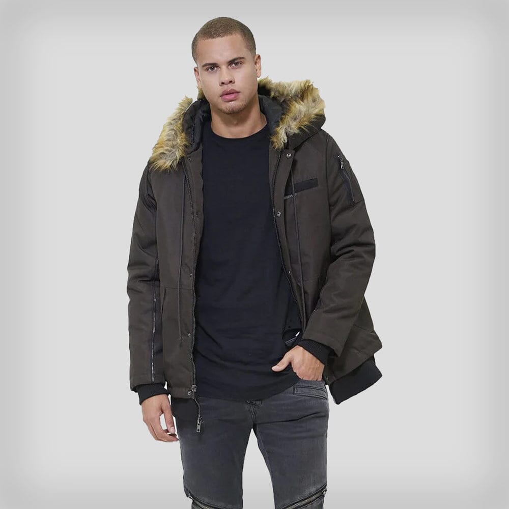 Men's Oxford Snorkel Parka Jacket | Members Only – Members Only®