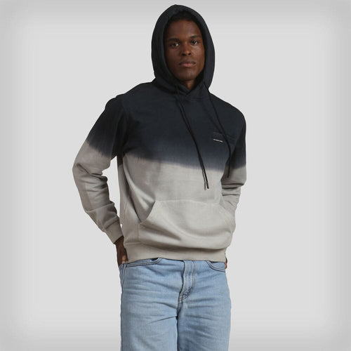 Men's Emerson Ombre Hooded Sweatshirt Men's hoodies & sweatshirts Members Only Grey Small 