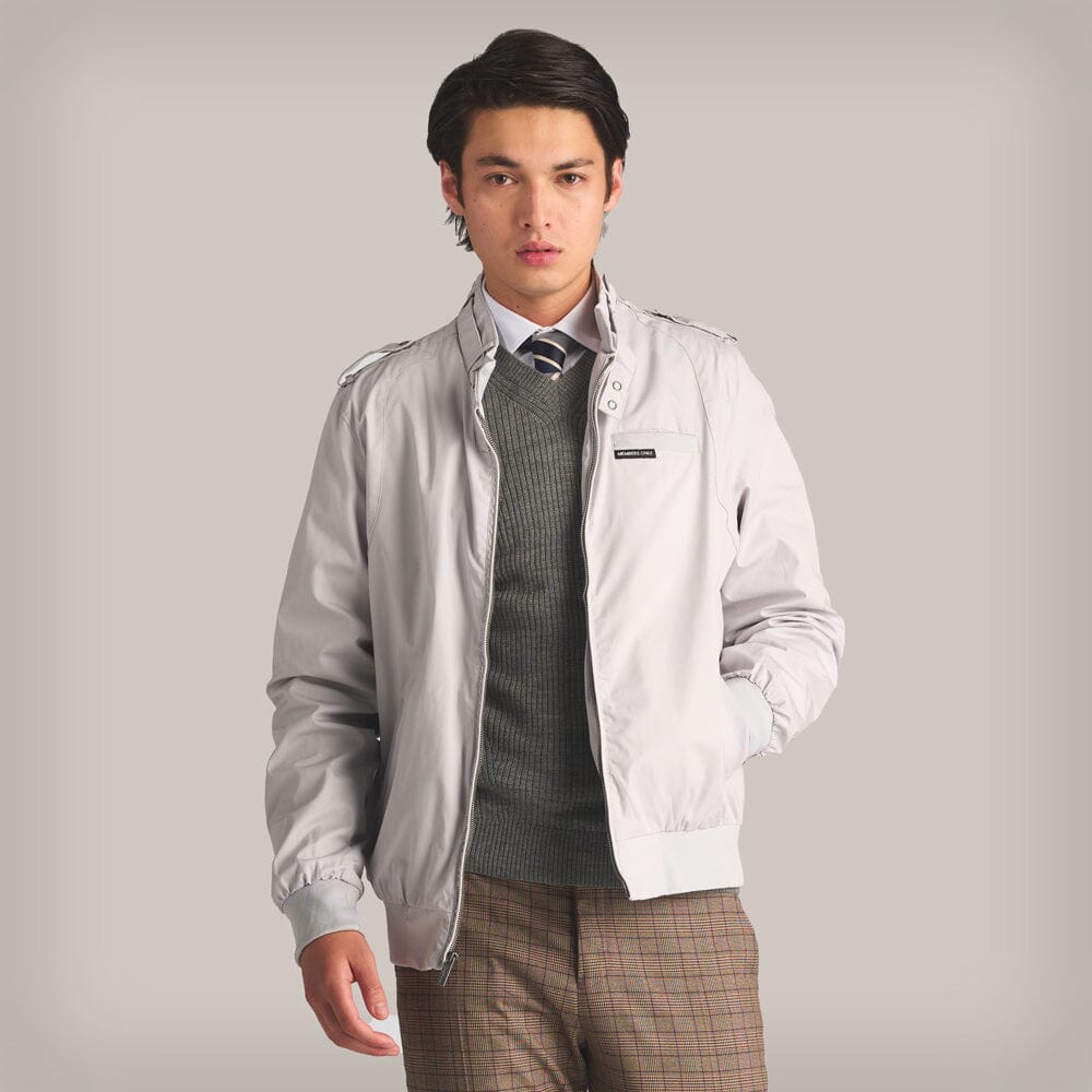 Light Grey Quilted Jacket - Roderick Charles