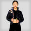 Women's Space Jam High Shine Puffer with Printed Jacket - FINAL SALE Womens Jacket Members Only Black SMALL 