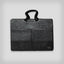 Laptop Case (Genuine Leather) Briefcase Members Only Official Black 