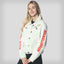 Women's White Denim Nickelodeon Trucker With Pai Jacket - FINAL SALE Womens Jacket Members Only White Small 